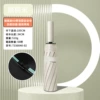 Beige-upgraded version of 60-bone black glue reinforced automatic umbrella