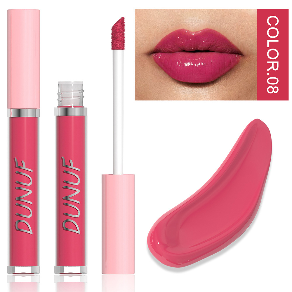 Check out DUNUF 16-color Moisturizing and nourishing Mirror Lip Gloss! Link Disclaimer - For Foreign trade only undefined