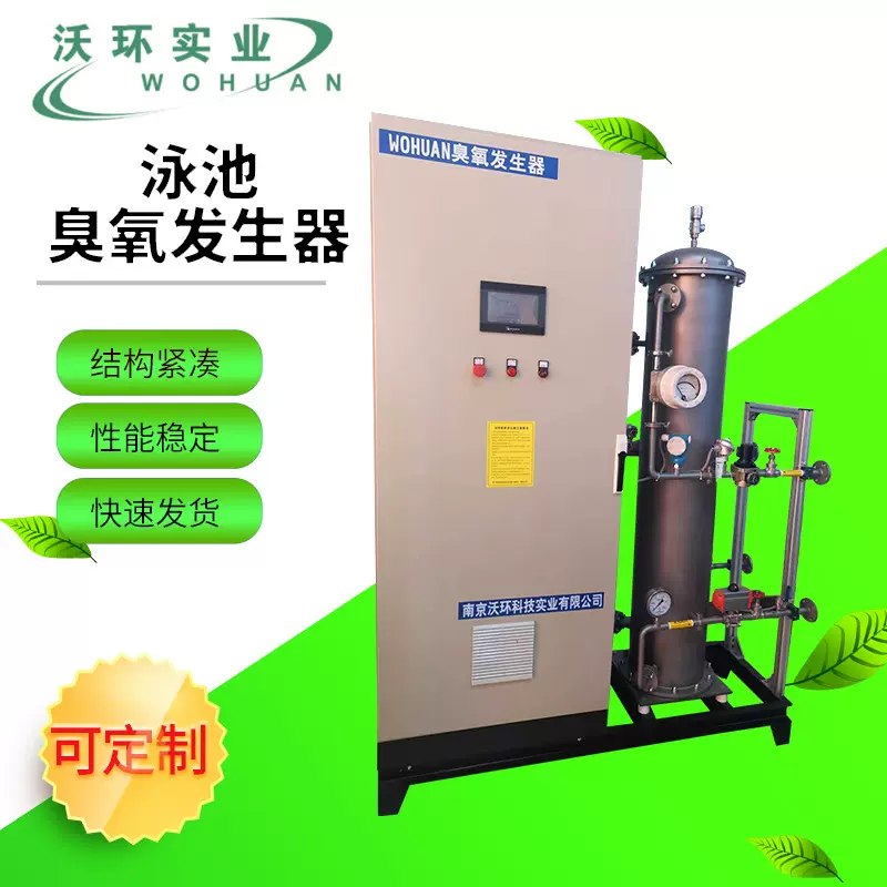 泳池臭氧发生器水处理设备净化污水消毒泳池循环水处理厂家供应
