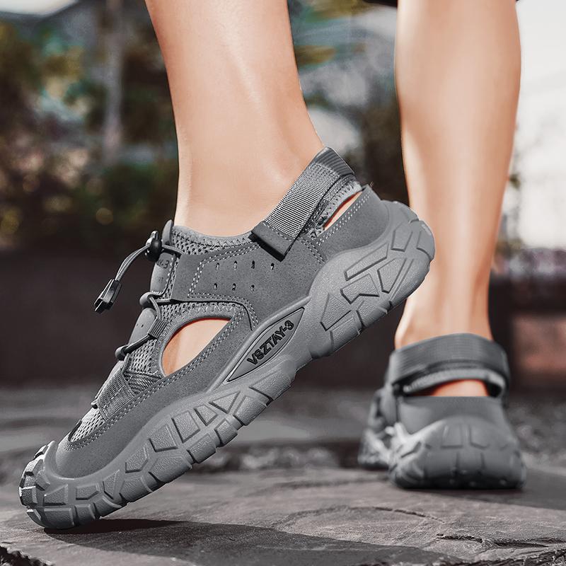 Travel Beach Water-Resistant Sandals for Men, Summer Outdoor Non-Slip Casual Dual-Use Clogs Travel Beach Water-Resistant Sandals for Men, Summer Outdoor Non-Slip Casual Dual-Use Clogs