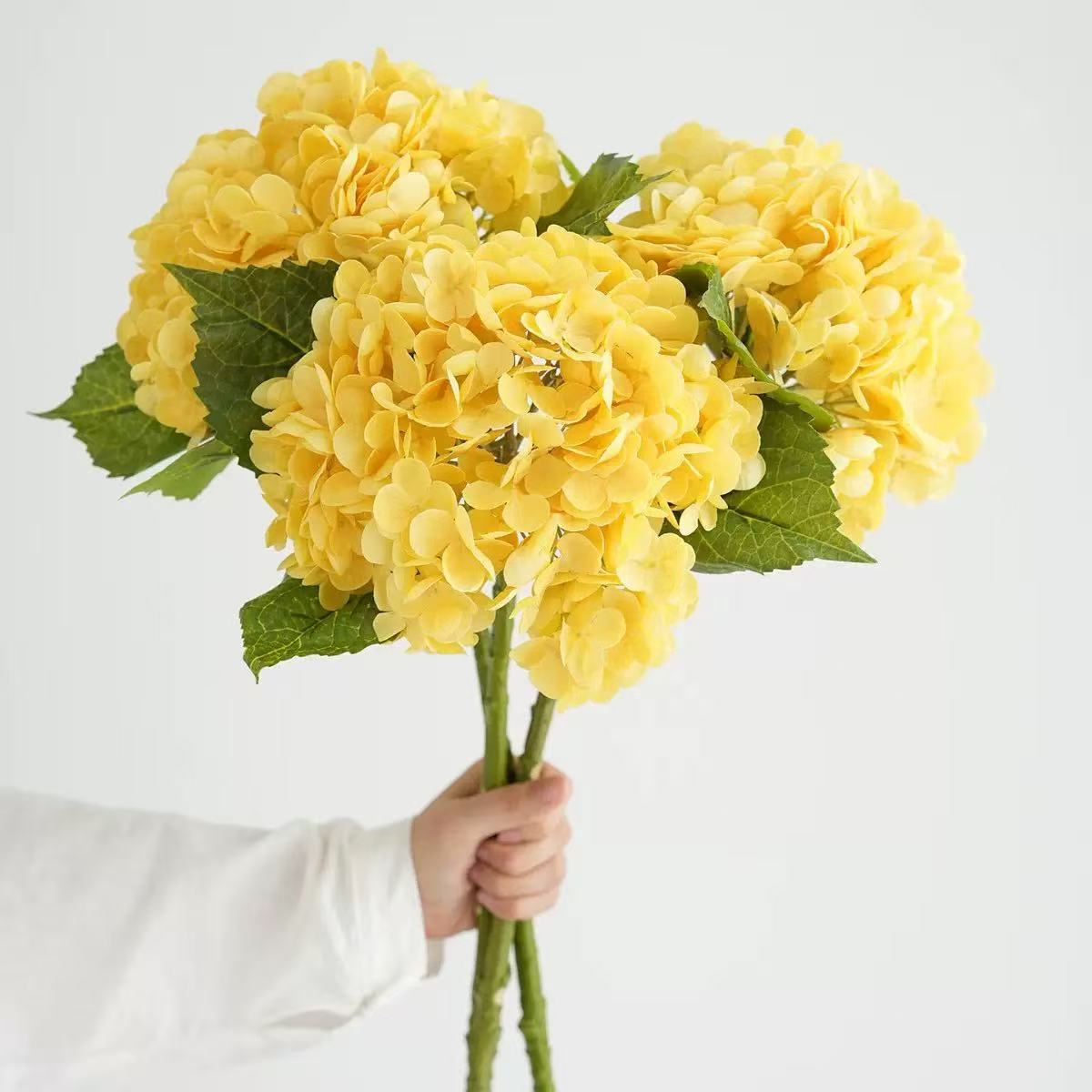 Simulación de sensación de mano 196 piezas de hidratación de mano de bodas de hidratación de mano de flores falsas de hidratación transfronteriza