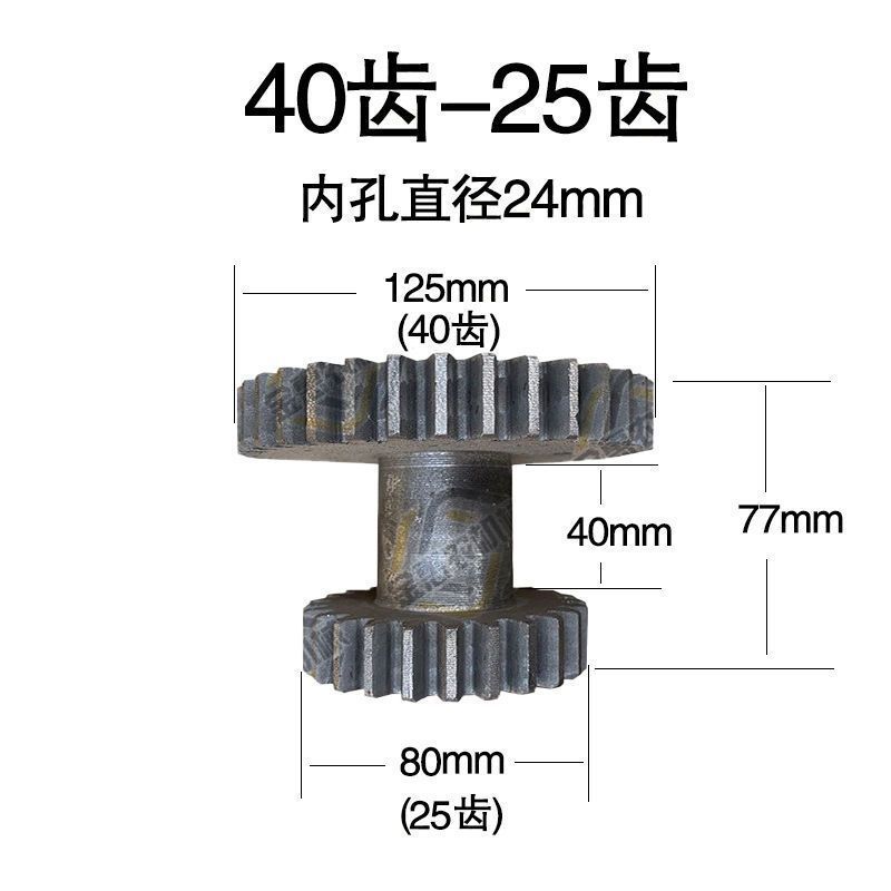 铡草机铸钢齿轮连体变档禹州厂家直销配件大全