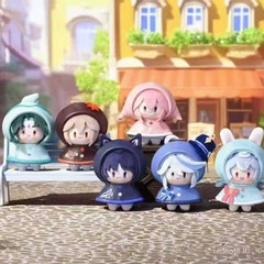 【7月出货】正版授权《原神》雨中嬉乐系列毛绒挂件游戏周边
