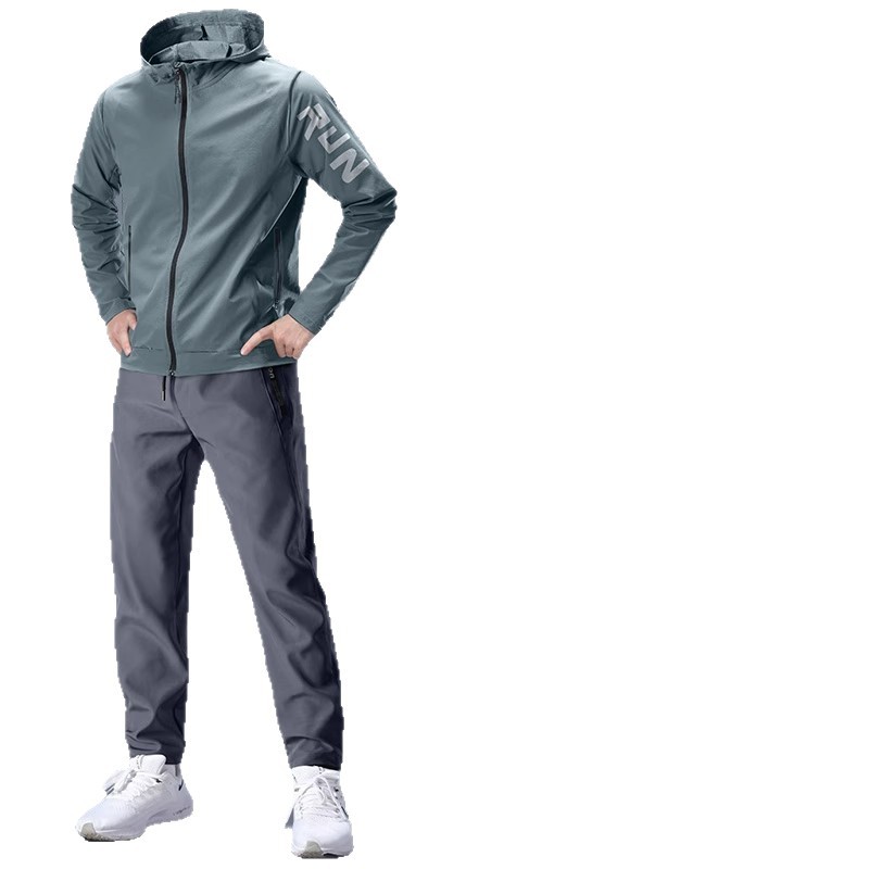 Men's sports suit, quick dry thermal underwear, winter travel jacket outside climbing, for running 5