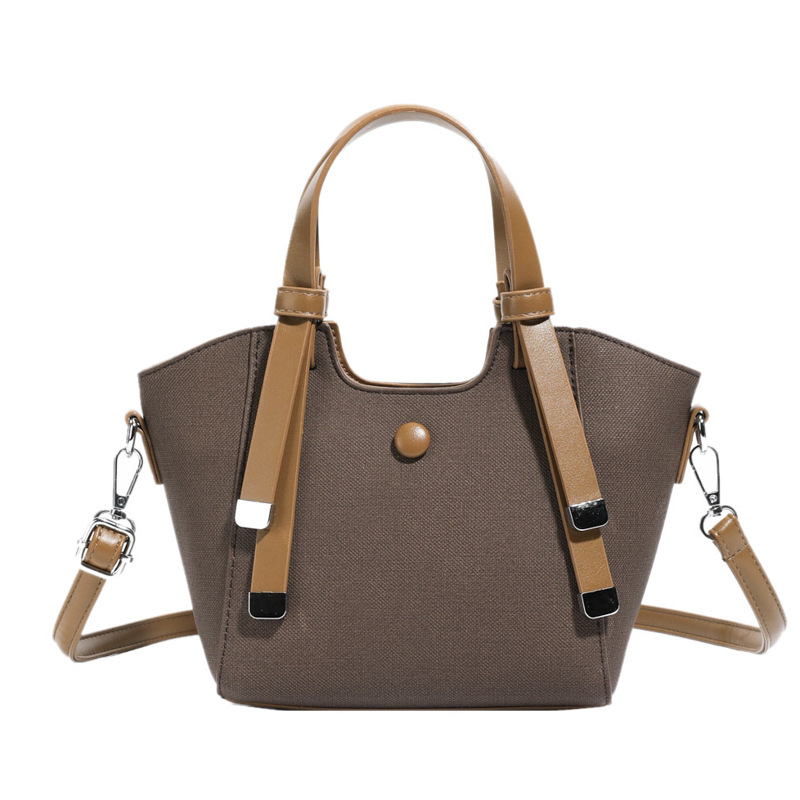 Bolso de mano de alto nivel transfronterizo, bolso de cubo de aire extranjero para mujeres, otoño y invierno de 2025, nuevo tipo de bolso de hombro popular, bolso de moda