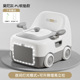 Gray pu soft cushion + night light