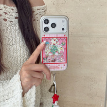 圣诞氛围三丽鸥家族适用iPhone17苹果16ProMax/15/14手机壳少女心