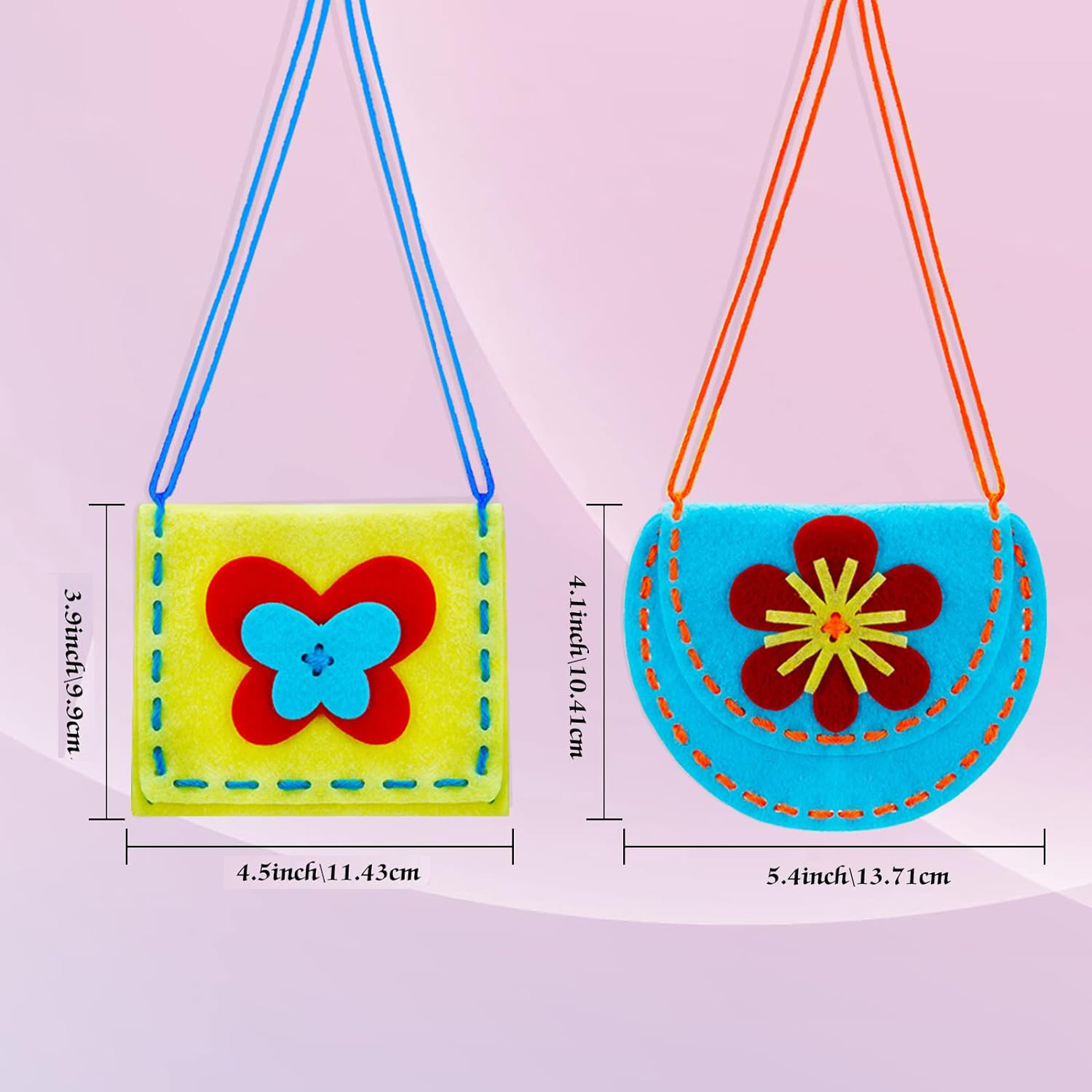 Transfronterizo nuevo traje de costura DIY 8 paquetes de principiante billetera traje hecho a mano niñas regalos hechos a mano