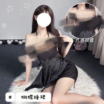 섹시한 란제리 보우 레트로 순수한 욕망 서스펜더 잠옷 섹시한 가슴 패드 잠옷 딥 V 백리스 여성 도매 380