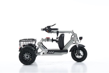 Cross-border electric scooter, aluminum-cast foldable electric vehicle, lithium battery-powered two-wheeled mini electric scooter