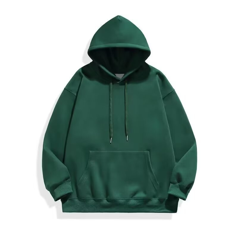 高品質の華綿のフード付きの男性と女性のカジュアルなフード付きの上着、秋冬のコンビネーションのカップルのフード