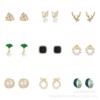 Silver needle, fashionable fresh earrings from pearl, accessory, silver 925 sample, simple and elegant design, wholesale