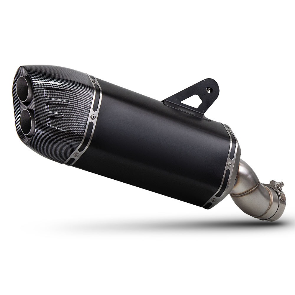 Suitable for Motorcycle Exhaust Pipe Modification R1300Gs Shield Mid-Tail Section Integrated Straight up 60mm