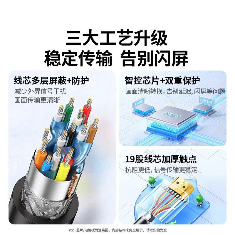 Преобразователь HDMI в VGA с аудиоинтерфейсом для ноутбука/планшета/ресивера