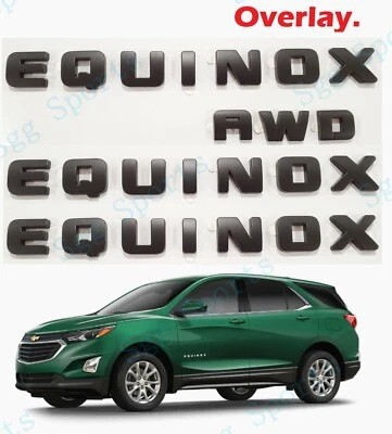 Chevrolet Equinox üçün arxa qapı və yan emblem
