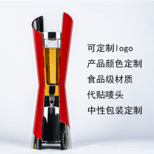 酒炮3升百威款商用冰酒炮桶扎啤机用分酒器酒炮 扎啤炮带logo