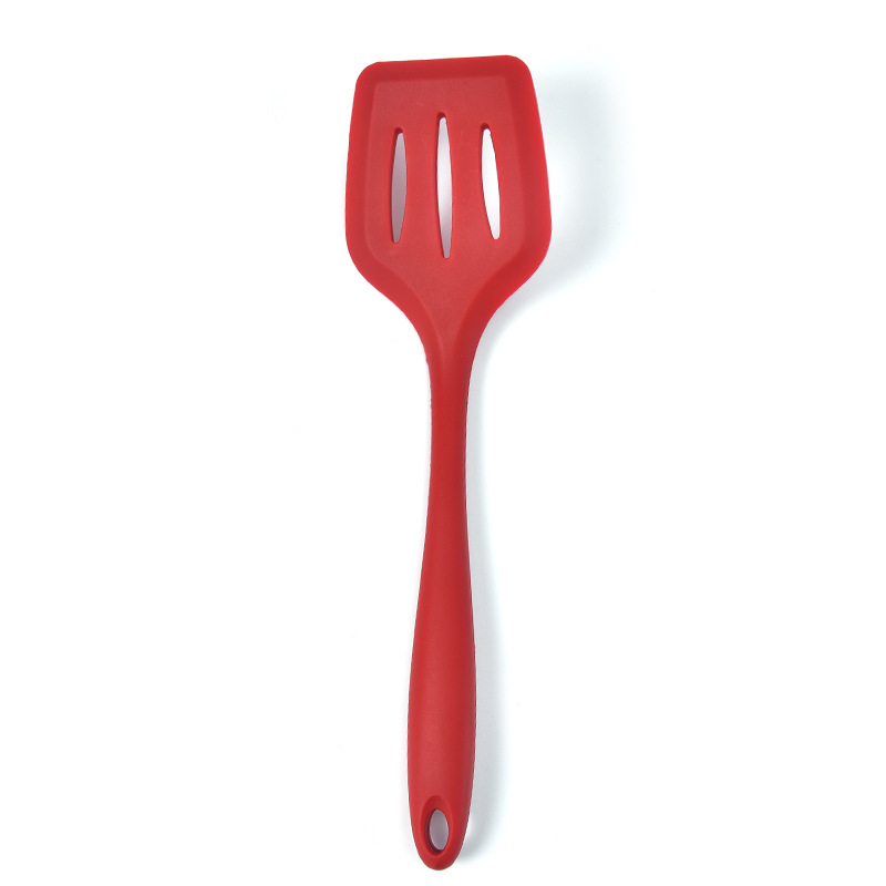 Utensilios de cocina de silicona Juego de 10 piezas todo incluido silicona espátula grande sartén antiadherente espátula de cocina traje de gachas cuchara raspador para hornear