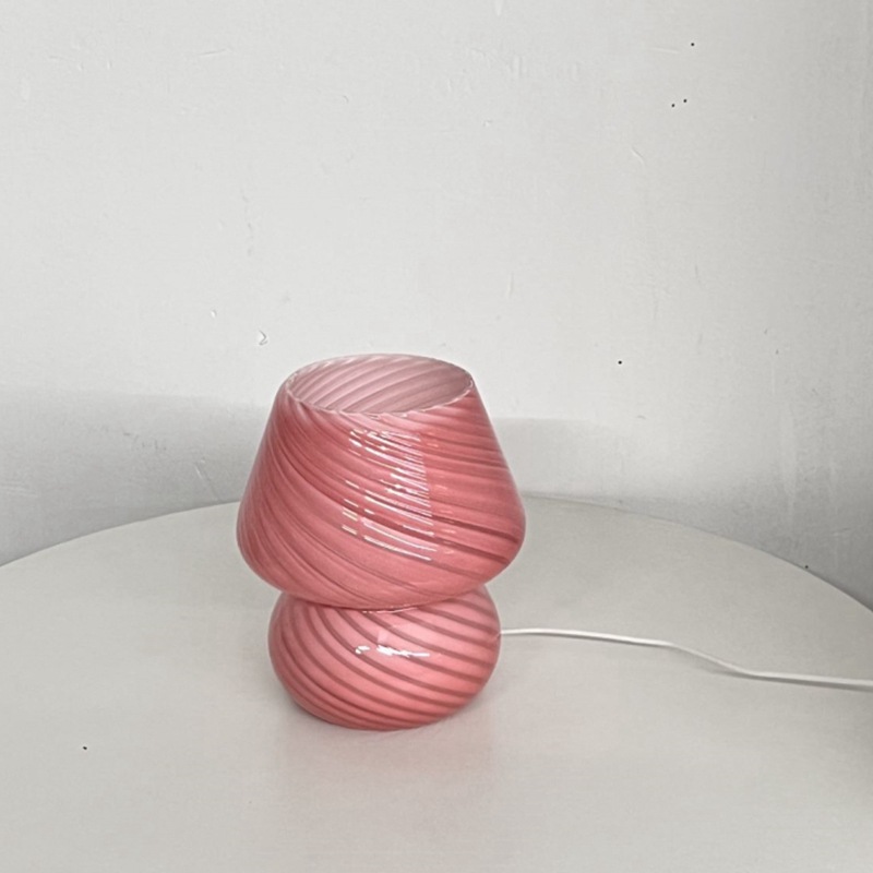 Lámpara de mesa escandinava, lámpara Temu, iluminación retro Bauhaus, lámpara de escritorio sencilla para estudio, dormitorio, mesita de noche, forma geométrica