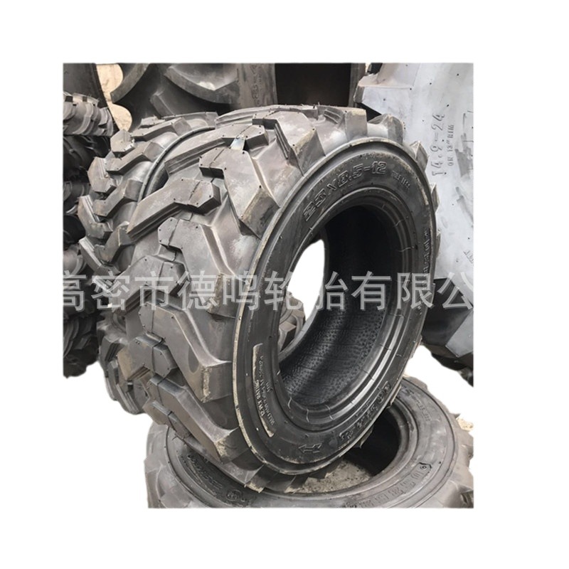 Skid Steer cargador excavadora neumático 15-19.5 barredora neumático pequeña maquinaria de ingeniería neumático