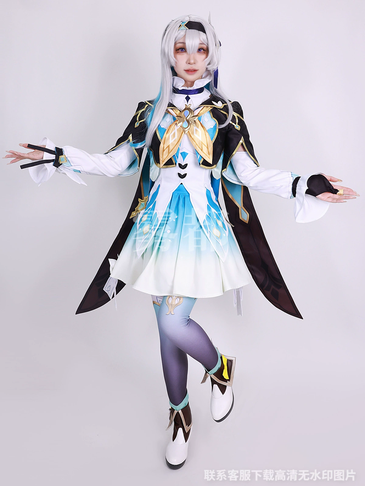 Mistу Fluton COS одежда коллапс Звездное Небо Ж/д Светлячки COSPLAY одежда полный набор из двухмерной анимационной игры