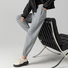 郑州春秋灯笼裤女高腰休闲裤长裤女垂感百搭运动裤高个子高腰显瘦