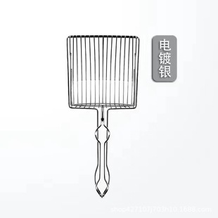 Cat litter shovel metal fine hole big cat supplies cat shit artifact