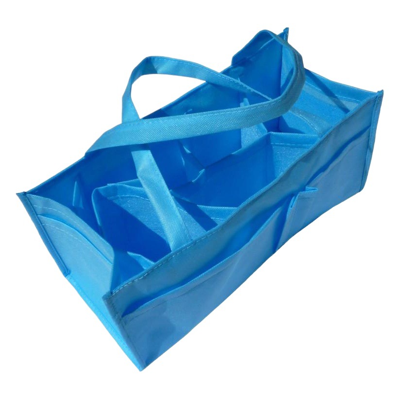 Portable Non-Woven Fabric Satchel Mommy Bag, Mother Bag, 7-Compartment Liner Bag, Mommy Bag, Welfare Mother and Baby Supplies Manufacturer