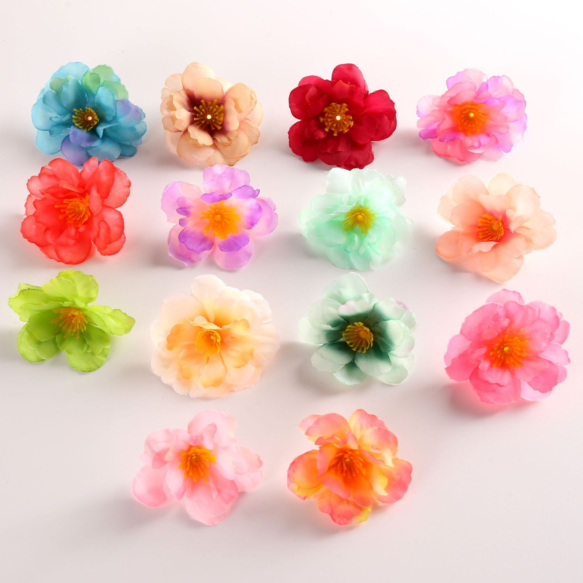 Simulation flowers fake flowers silk head flower head flower cherry…