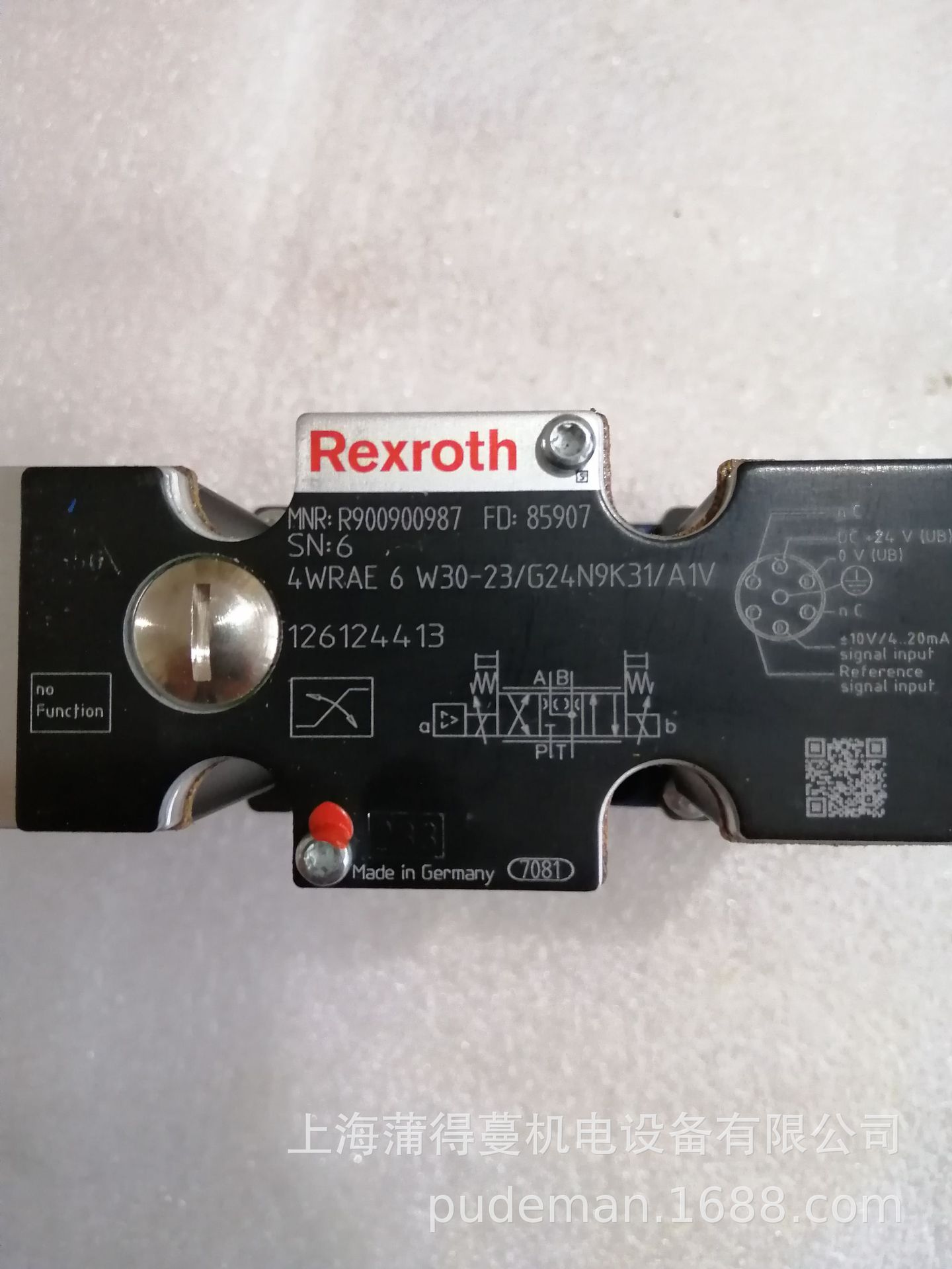 0811402083 DREBE 6X-1X/175MG24K31F1M 德国力士乐比例阀