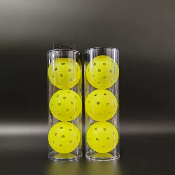 Factory wholesale tube packing rotomolding ball 40 holes seamless pickled ball professional manufacturer