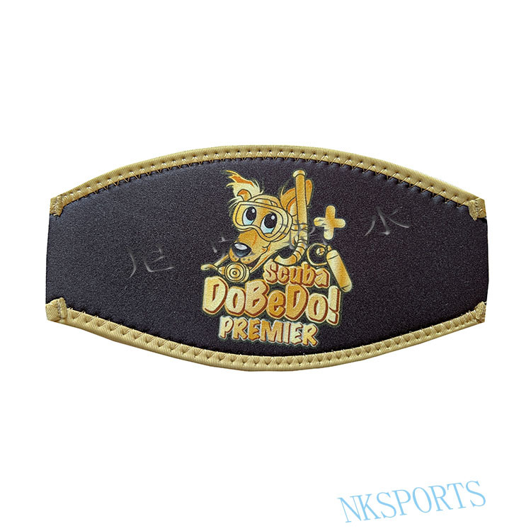 Wholesale Customized 5mm Diving Mask Hair Protection Belt Double-Sided Opening Snorkeling Mask with Neoprene Swimming Mask