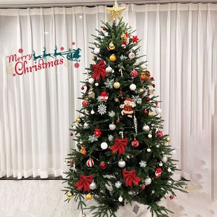 Christmas High-End 2023 New Pe1.5/1.8/2.1/ 3m Mixed Christmas Tree Arrangement with Decorative Lights