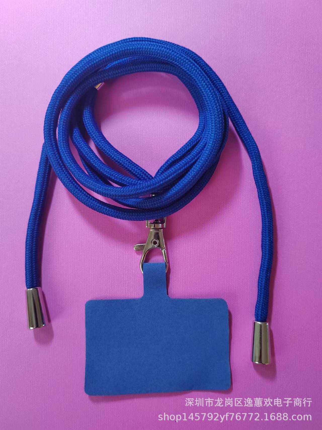 Cordón de teléfono móvil universal cuerda de cuello ajustable desmontable crossbody moda largo Internet celebridad TikTok Halter cuerda anti-perdida
