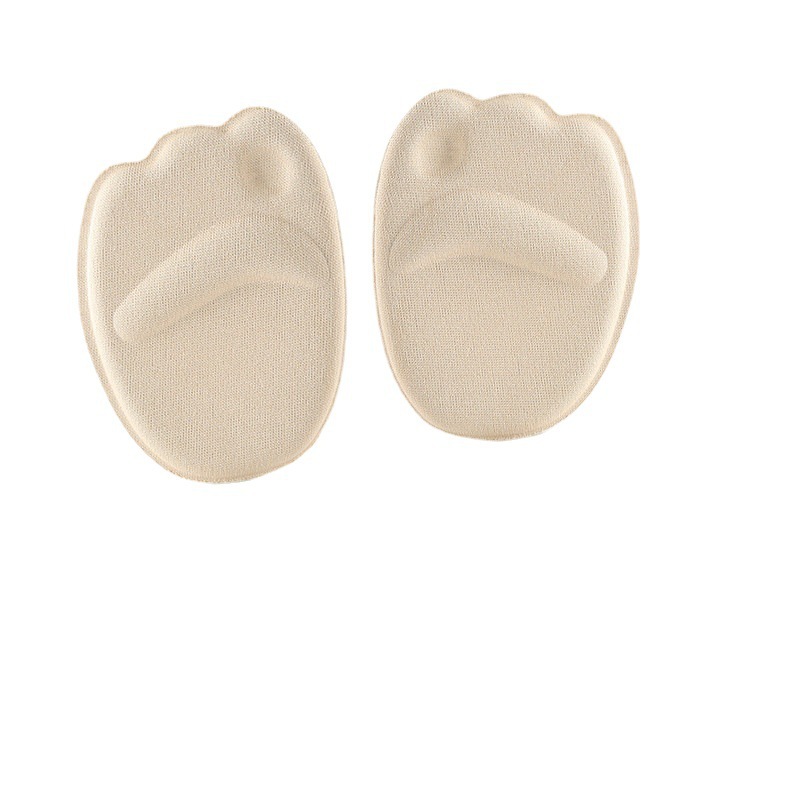 Almohadilla de tamaño medio almohadilla de suela delantera femenina almohadilla de Palma frontal anti-dolor zapatos de tacón alto Súper suaves Plantilla de tamaño medio almohadilla zapatos cambio grande pequeño artefacto