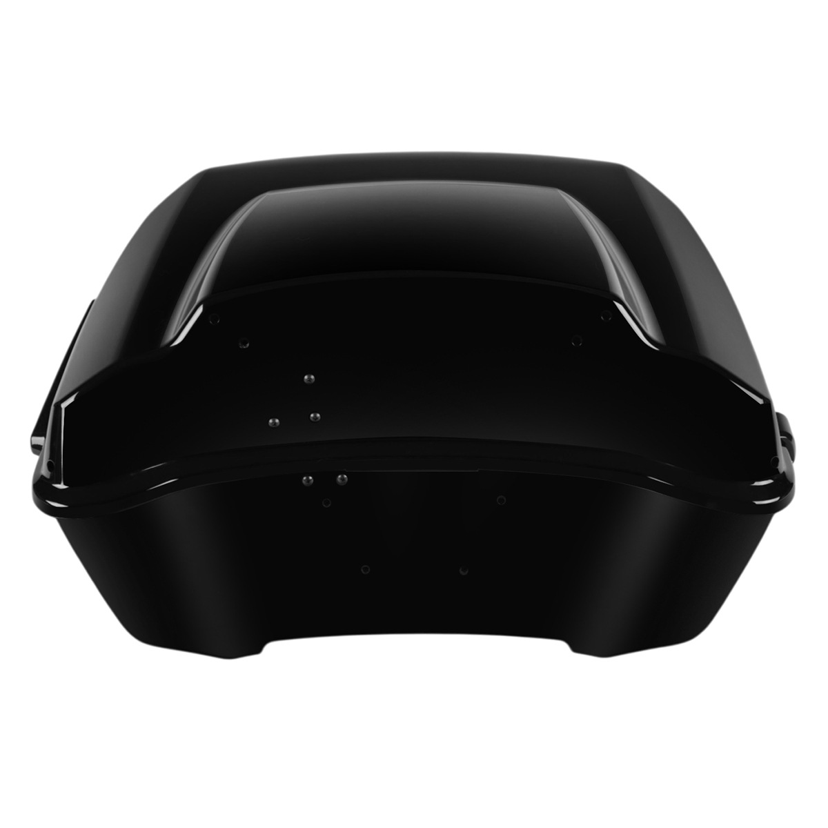 Suitable for Harley-Davidson Street Glide, Road Glide, and CVO models; aftermarket rear luggage rack and storage box for Street Glide and Road Glide models, 24-26 inches
