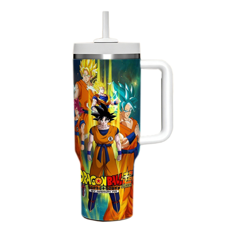 クロスボーダー Amazon 40oz ドラゴンボール ドラゴンパール カーカップ ステンレス製 アイスバーカップ タンブラー|undefined