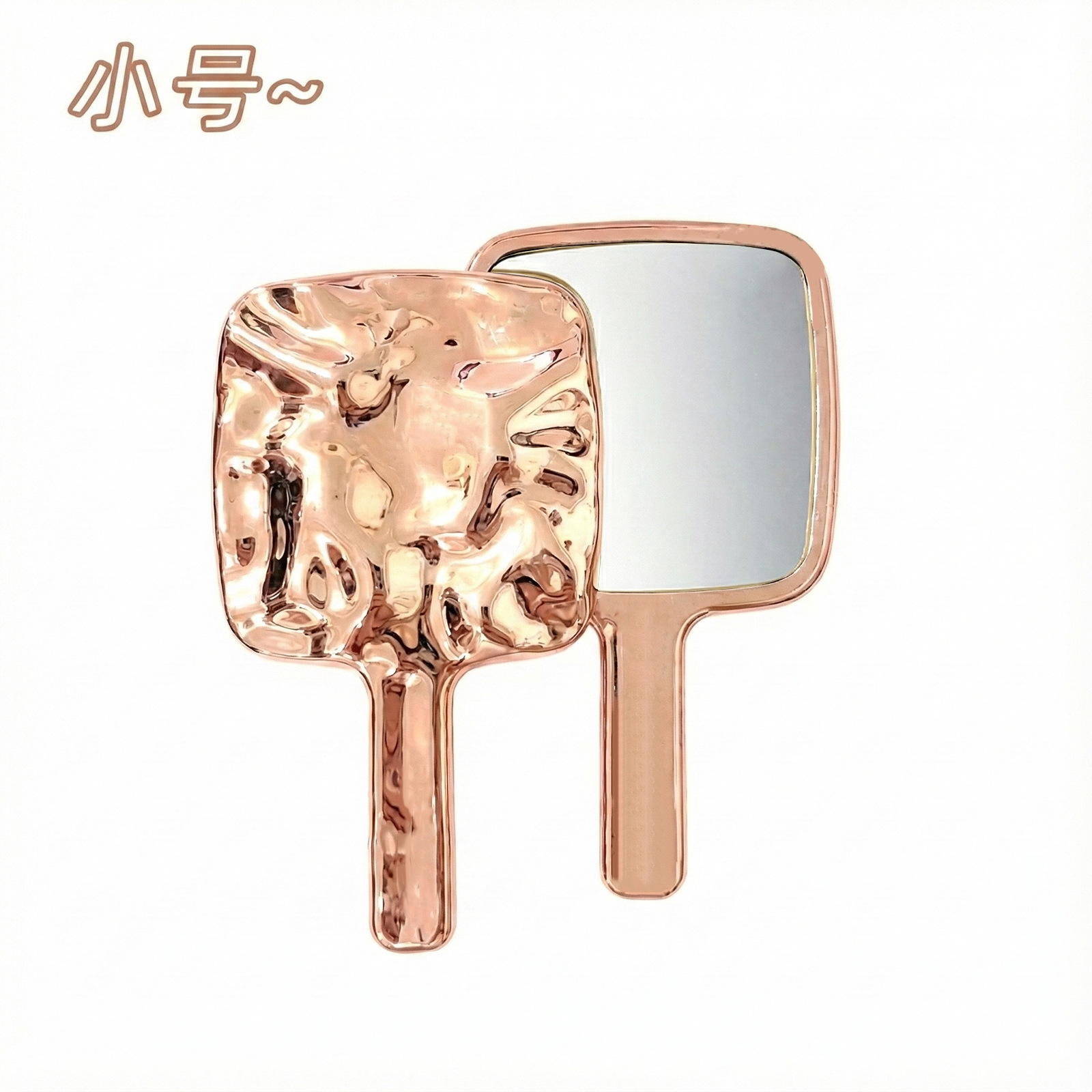 Small golden handle, pink gold