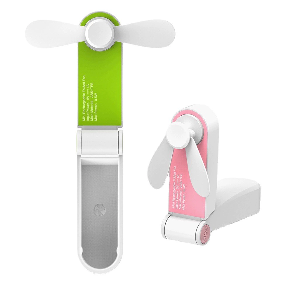 Мини портативный USB карманный Вентилятор Настольный портативный складной небольшой вентилятор портативный оптовый вентилятор для хранения