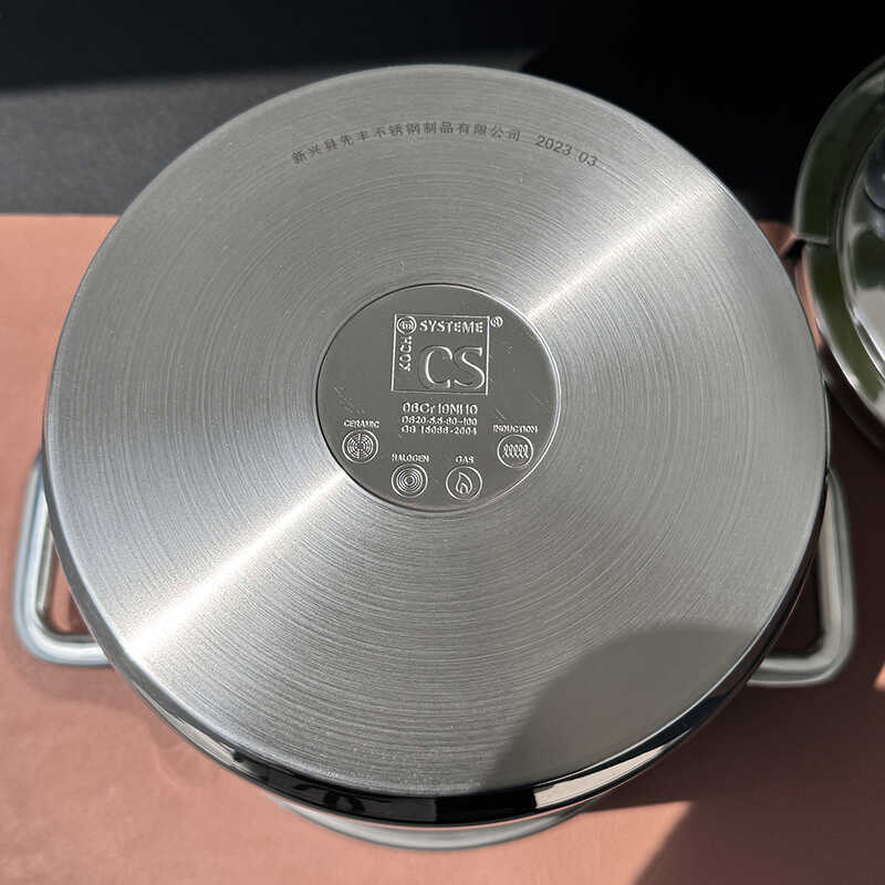 Alemania CS304 caldera a presión de acero inoxidable horno electromagnético de gas doméstico general 5.5L