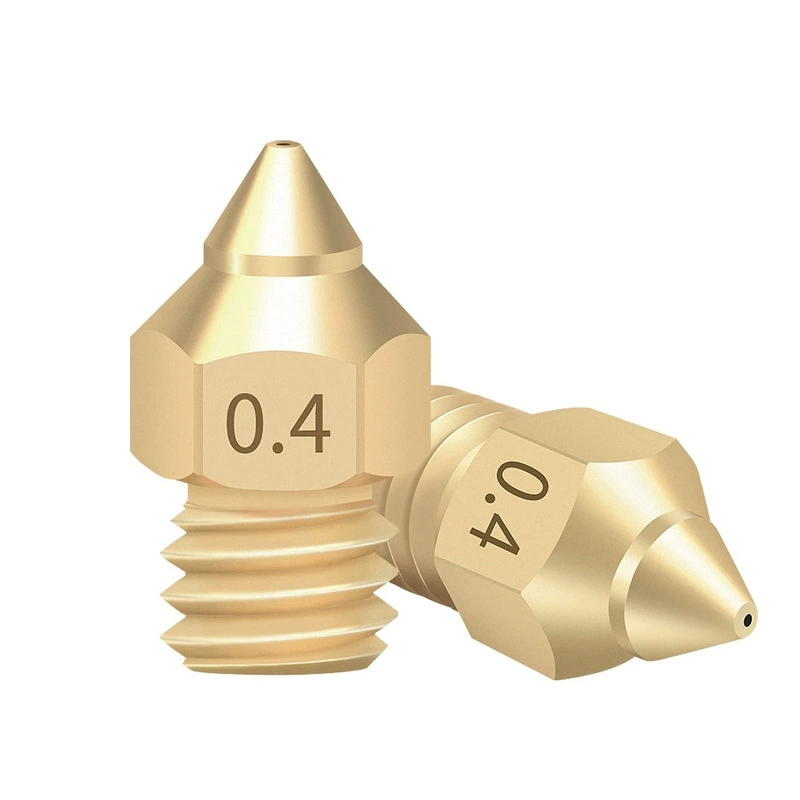 CR-6SE сопло аксессуары для 3D-принтеров хром Цирконий медь/латунь заглушка креативное трехмерное сопло для экструзии печатающей головки