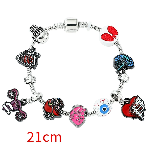 Physiological bracelet, body organs
