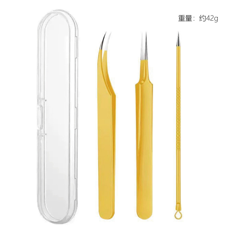 Acne needle set, acne squeezing tool, high-precision blackhead remover, facial acne removal tool, tweezers Acne needle set, acne squeezing tool, high-precision blackhead remover, facial acne removal tool, tweezers