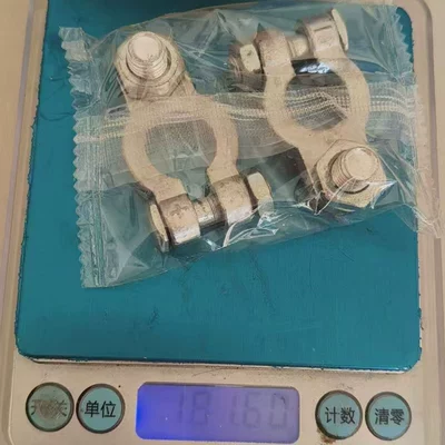 Battery Terminal Connector, Battery Terminal Lead Clip Connector, Battery Terminal Connector, Battery Terminal Block (Car on the line of fire) - lead-clip-is-about-180g