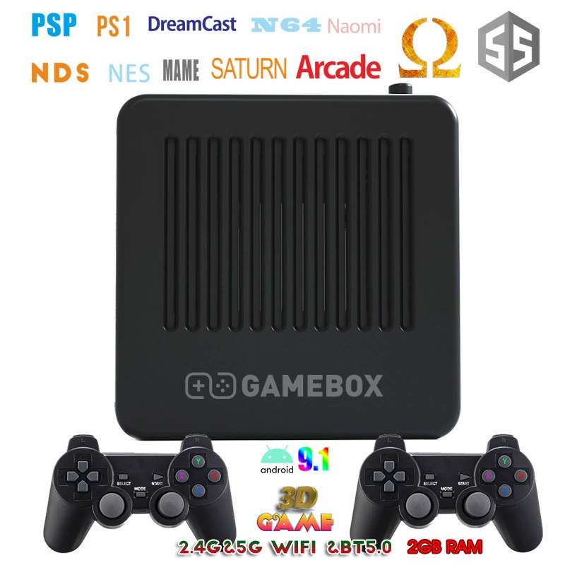 GD11 HD PSP home video game machine dual system Pandora game box 4K wireless open source game