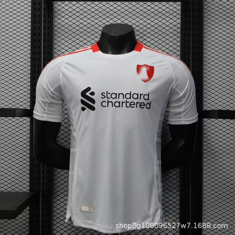 2526 プレーヤーズエディション 半袖サッカーユニフォーム 125周年記念 ジョイント バルセロナ レアルマドリード ACクラブ プレーヤージャージ|undefined