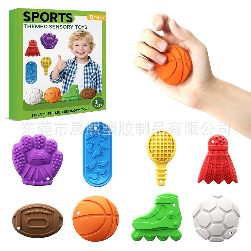 Силиконовая мягкая игрушка для пальца, Amazon, антистресс