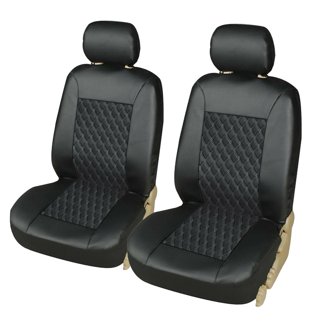 Bilsätesöverdrag i PU-läder, universalmodell lämplig för femsitsig modell_voghion.com