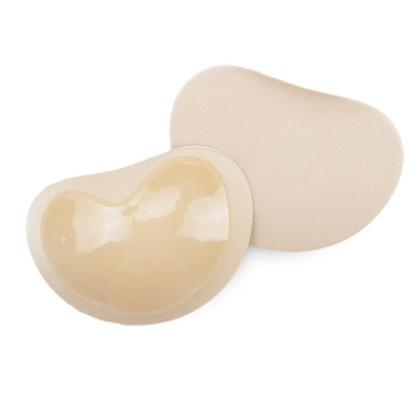 하트 모양의 밝은 피부톤