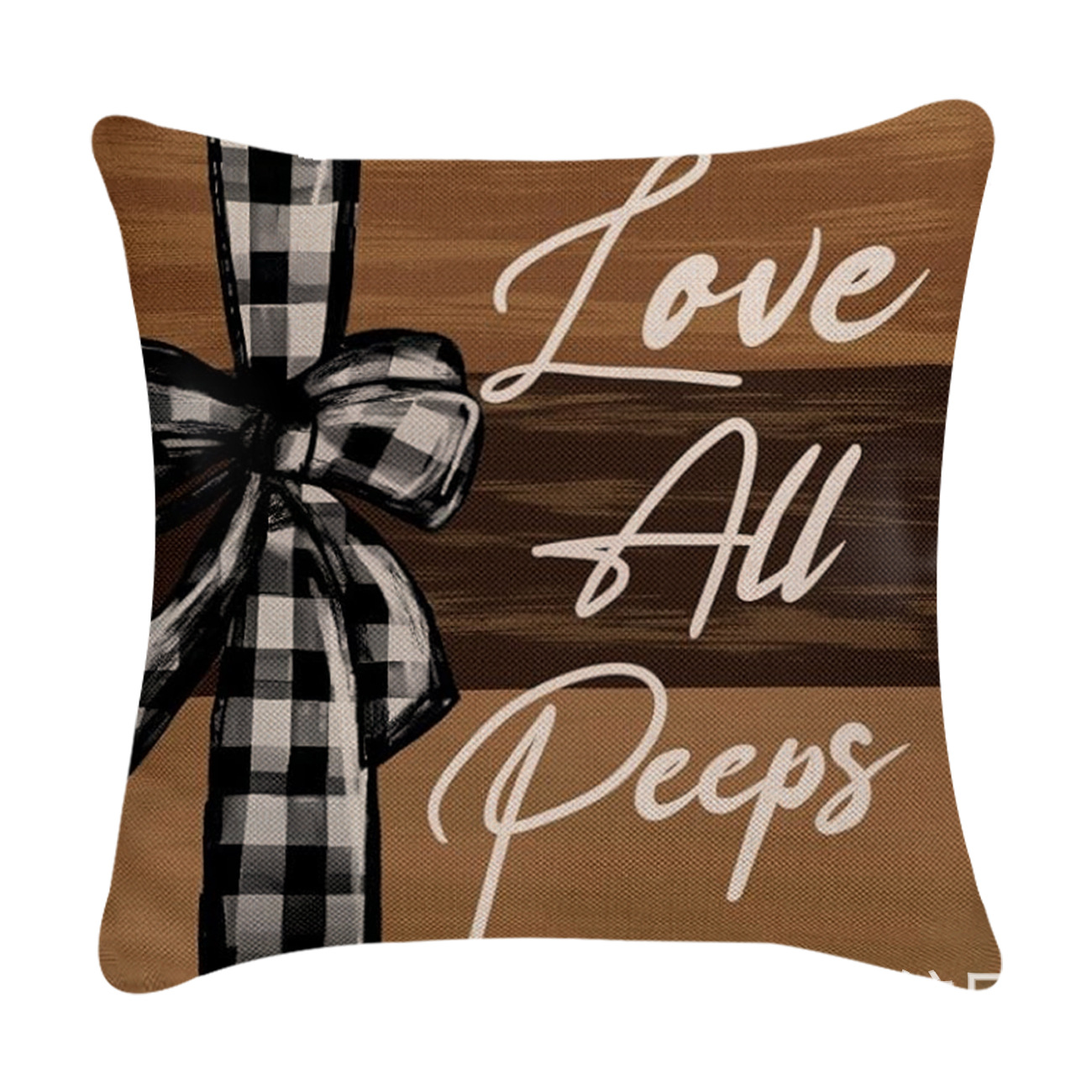 Easter Simple Style Rabbit Letter Linen Pillow Cases Couch & Sofa Decor display picture 21
