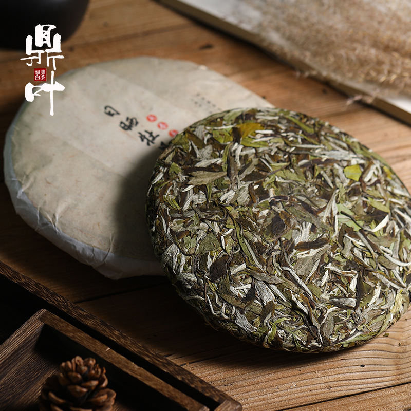 Fuding White Tea White Peony Tea Cake 2020 Sun-Dried White Peony Panchi First Spring Aged White Tea Cake Pressed Tea Leaves Wholesale